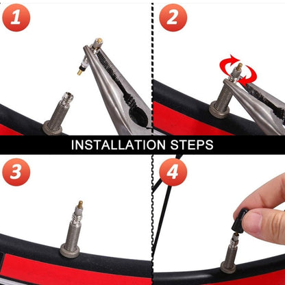 3 Sets (17 in 1) French Valve Core Adapter Set - Outdoor & Sports by buy2fix | Online Shopping UK | buy2fix