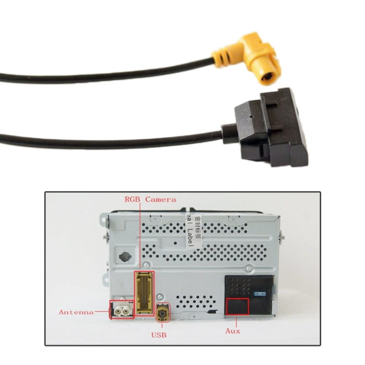 Car RCD510+RSN315 VDO290/292/2313A Modified USB Cable for Volkswagen / Skoda Octavia - In Car by buy2fix | Online Shopping UK | buy2fix