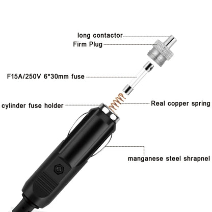 TR35 Car 2 in 1 Cigarette Lighter Extension Socket 20W PD Fast Charge QC3.0 USB Charger - In Car by buy2fix | Online Shopping UK | buy2fix