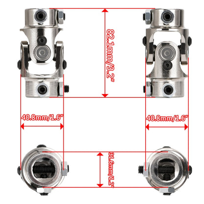 Car Modification 3/4 inch Steering Shaft Universal Joint - In Car by buy2fix | Online Shopping UK | buy2fix