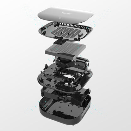 XJ-008 Car Negative Ion USB Air Purifier, Basic Version (Black) - In Car by buy2fix | Online Shopping UK | buy2fix