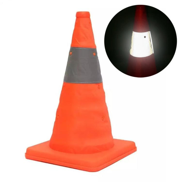 Car Telescopic Folding Road Cone Oxford Cloth Reflective Warning Sign - In Car by buy2fix | Online Shopping UK | buy2fix