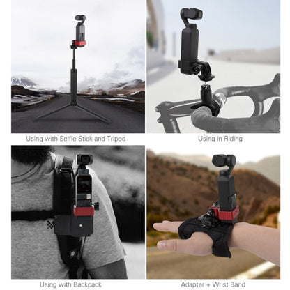 Sunnylife OP-Q9192 Metal Adapter Bracket for DJI OSMO Pocket(Black) - DJI & GoPro Accessories by Sunnylife | Online Shopping UK | buy2fix