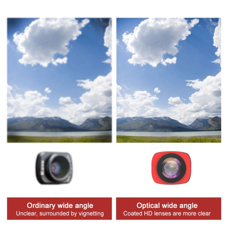 JSR 5 in 1 CR Super Wide Angle Lens 12.5X Macro Lens + CPL Lens + Star + ND16 Lens Filter Set for DJI OSMO Pocket - Lens Accessories by JSR | Online Shopping UK | buy2fix