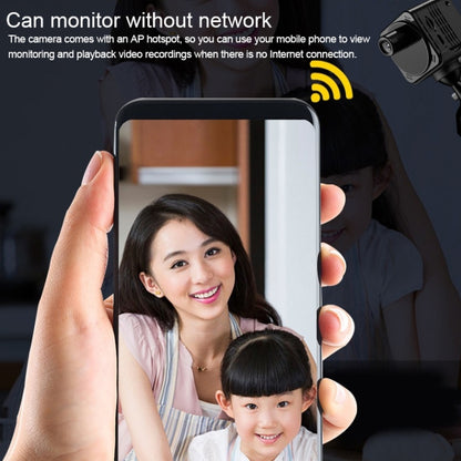 R89 Full HD 1080P WiFi Mini DV Recorder Camera, Support Monitor Detection & Night Vision & Loop Recording & TF Card - Security by buy2fix | Online Shopping UK | buy2fix