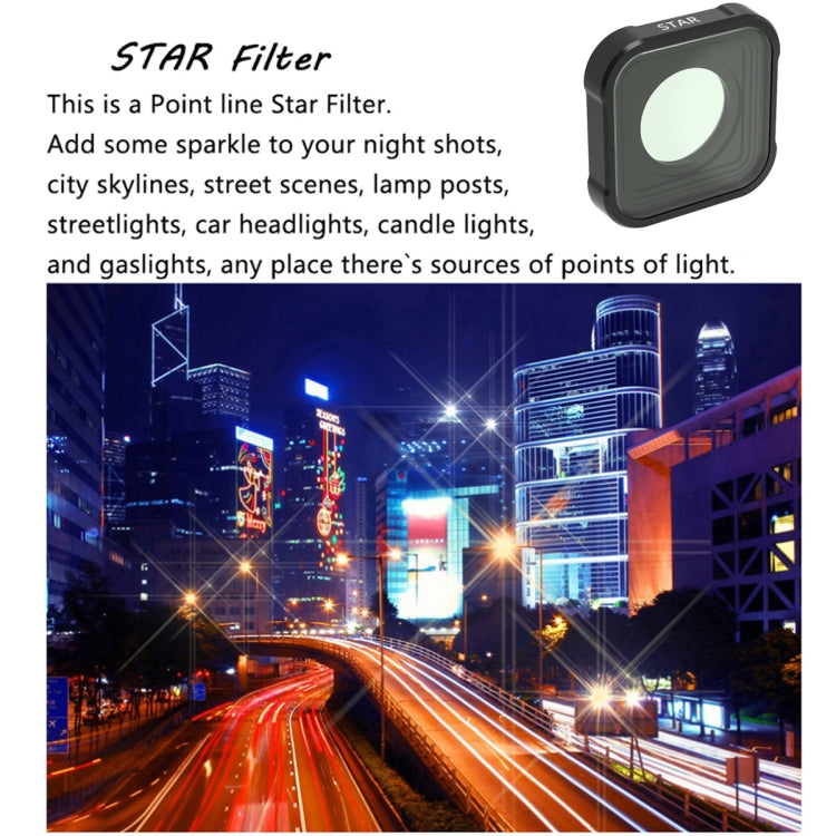 JSR KB Series STAR+MCUV+NIGHT+Diving Red+Diving Pink+ND8+ND16+ND32 Lens Filter for GoPro HERO13 Black /12 Black /11 Black /10 Black /9 Black - Lens Filter by JSR | Online Shopping UK | buy2fix