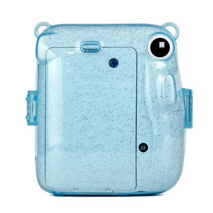 Glitter Power Crystal Case with Strap for FUJIFILM Instax mini 11 (Blue) - Camera Accessories by buy2fix | Online Shopping UK | buy2fix