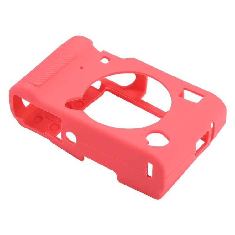 Soft Silicone Protective Case for FUJIFILM X-A5(Magenta) - Camera Accessories by buy2fix | Online Shopping UK | buy2fix