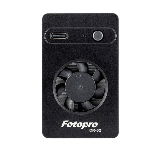 Fotopro CR-02 Camera Cooling Fan Cooler Heat Sink (Black) -  by Fotopro | Online Shopping UK | buy2fix