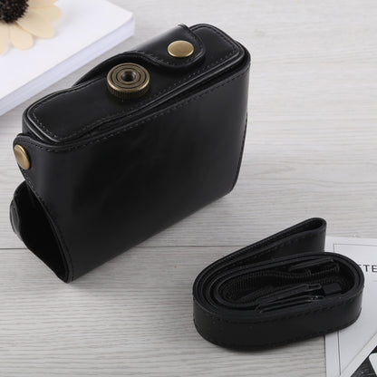 Full Body Camera PU Leather Case Bag with Strap for Canon G16 (Black) - Camera Accessories by buy2fix | Online Shopping UK | buy2fix
