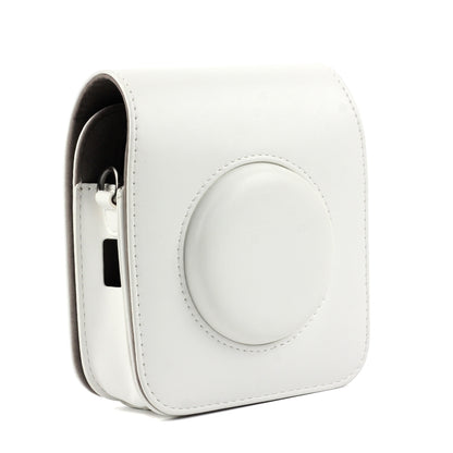 Vintage PU Leather Camera Case Protective bag for FUJIFILM Instax SQUARE SQ10 Camera, with Adjustable Shoulder Strap(White) - Camera Accessories by buy2fix | Online Shopping UK | buy2fix