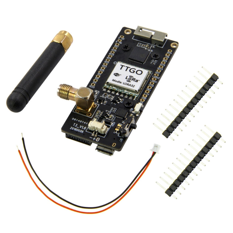 TTGO LORA32 V2.1 ESP32 0.96 inch OLED Bluetooth WiFi Wireless Module 915MHz SMA IP5306 Module with Antenna - Module by TTGO | Online Shopping UK | buy2fix