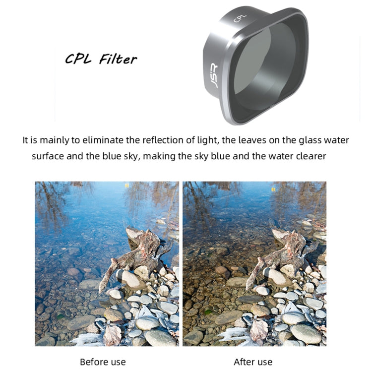 JSR CPL Lens Filter for DJI FPV, Aluminum Alloy Frame - DJI & GoPro Accessories by JSR | Online Shopping UK | buy2fix