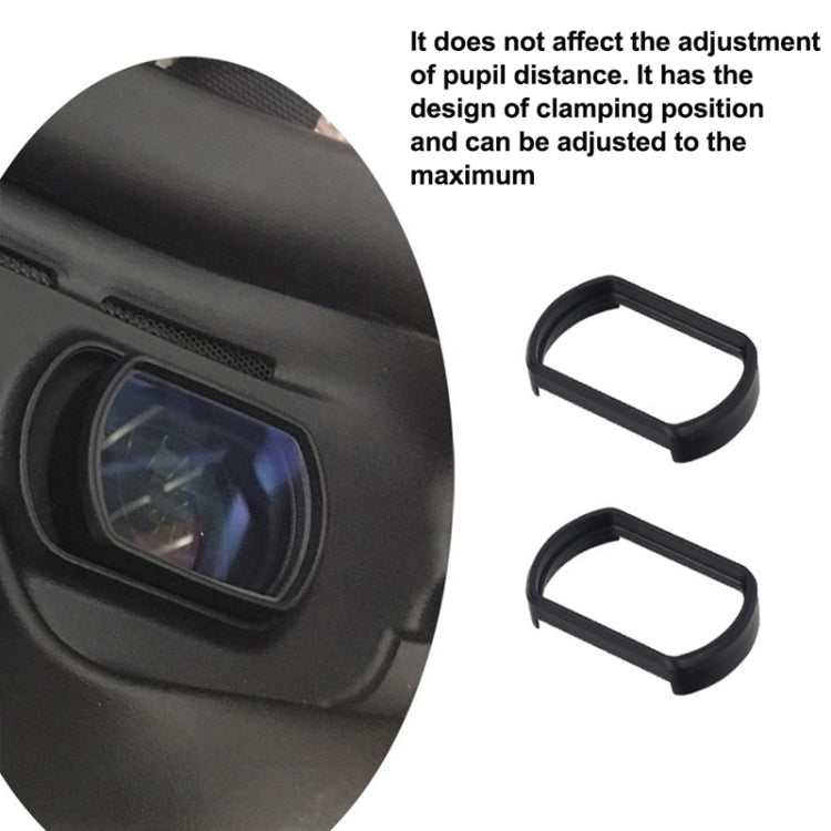 RCSTQ 2 PCS 450 Degree Myopia Glasses Lens Vision Correction Aspherical Lens for DJI FPV Goggles V2 - DJI & GoPro Accessories by RCSTQ | Online Shopping UK | buy2fix
