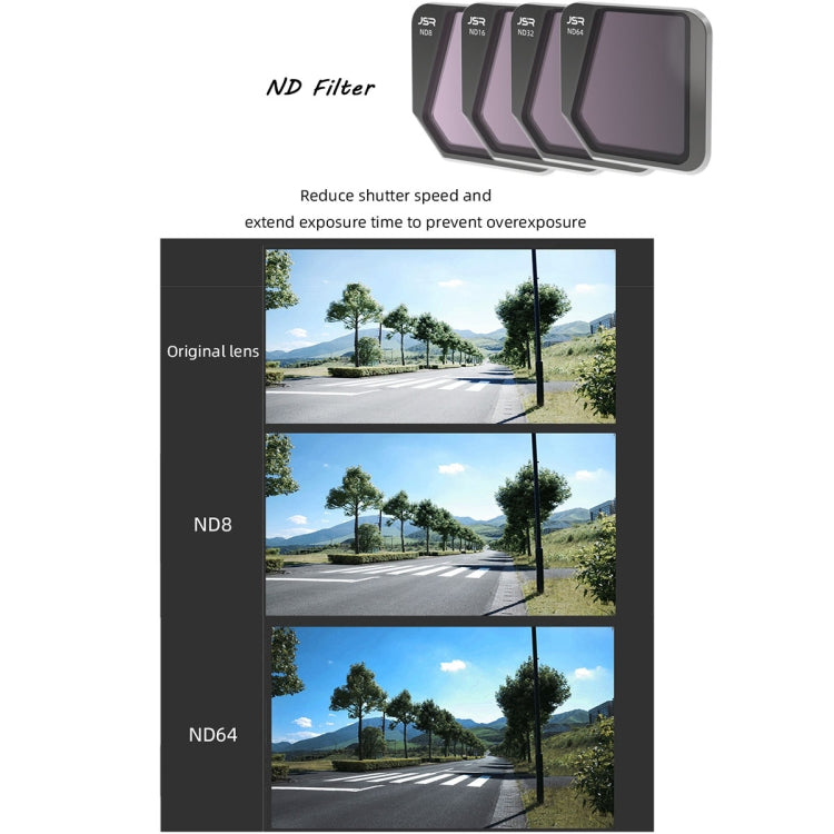 JSR Drone ND16 Lens Filter for DJI Mavic 3 - DJI & GoPro Accessories by JSR | Online Shopping UK | buy2fix