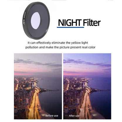 JSR 8 in 1 Streak Blue CPL ND8 ND16 ND32 ND64 STAR NIGHT Lens Filter For DJI Osmo Action 3 - Lens Filter by JSR | Online Shopping UK | buy2fix