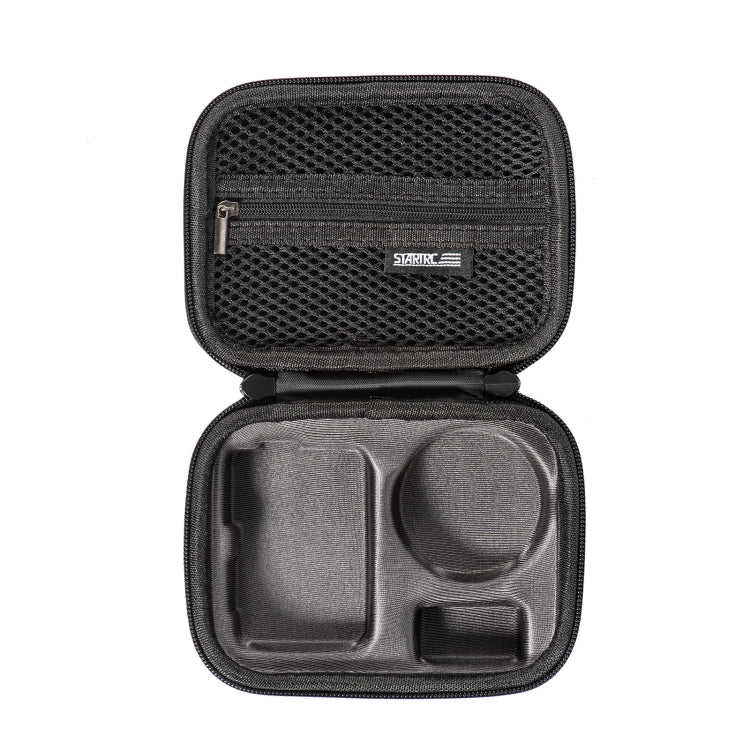 For DJI Osmo Action 3 STARTRC Camera Carry Case with Carabiner & Strap (Black) - DJI & GoPro Accessories by STARTRC | Online Shopping UK | buy2fix