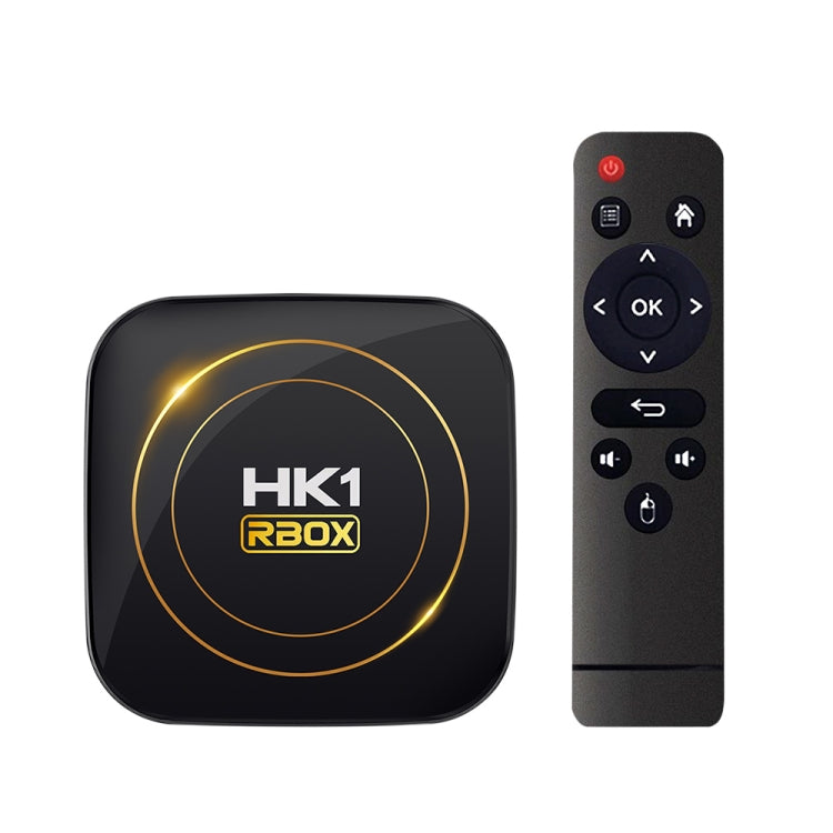 HK1 RBOX-H8S 4K Ultra HD Android 12.0 Smart TV Box with Remote Control, Allwinner H618 Quad-Core, 4GB+64GB(US Plug) - Others by buy2fix | Online Shopping UK | buy2fix