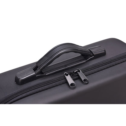 LS4456 Portable Drone PU Shoulder Storage Bag Handbag for DJI Mavic Mini 2(Black + Black Liner) - DJI & GoPro Accessories by buy2fix | Online Shopping UK | buy2fix