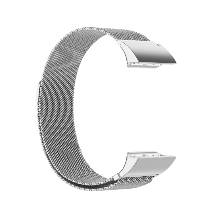 For Garmin Forerunner 35 / 30 Milanese Watch Band(Silver) - Smart Wear by buy2fix | Online Shopping UK | buy2fix