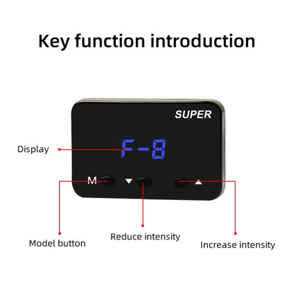 For Foton Tunland 2012- Car Potent Booster Electronic Throttle Controller - In Car by buy2fix | Online Shopping UK | buy2fix