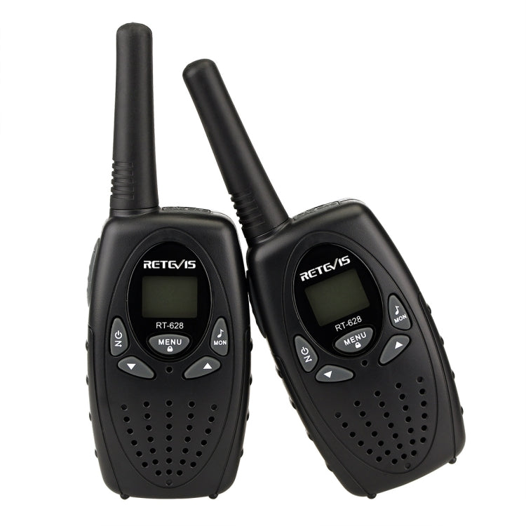 1 Pair RETEVIS RT628 0.5W US Frequency 462.550-467.7125MHz 22CHS Handheld Children Walkie Talkie(Black) - Children by RETEVIS | Online Shopping UK | buy2fix