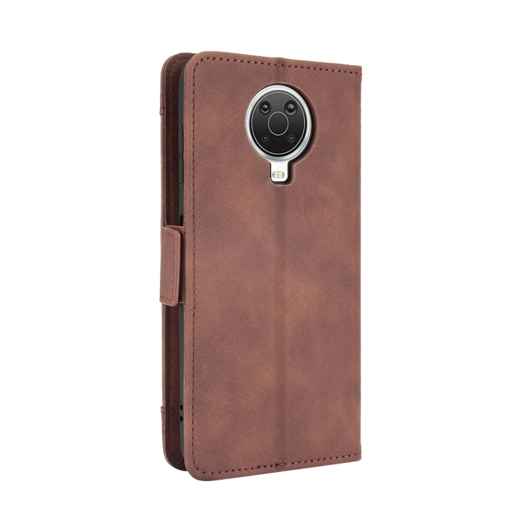 For Nokia G10 / G20 / 6.3 Skin Feel Calf Pattern Horizontal Flip Leather Case with Holder & Card Slots & Photo Frame(Brown) - Mobile Accessories by buy2fix | Online Shopping UK | buy2fix