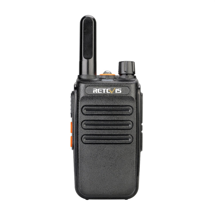 1 Pair RETEVIS RB635 0.5W EU Frequency PMR446 16CHS License-free Two Way Radio Handheld Walkie Talkie(Black) - Handheld Walkie Talkie by RETEVIS | Online Shopping UK | buy2fix