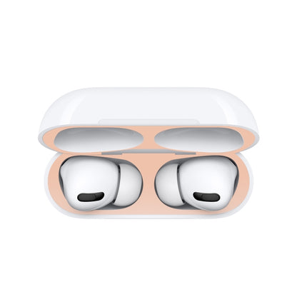 For Apple AirPods Pro Wireless Earphone Protective Case Metal Protective Sticker(Flesh Color) - Protective Sticker by buy2fix | Online Shopping UK | buy2fix