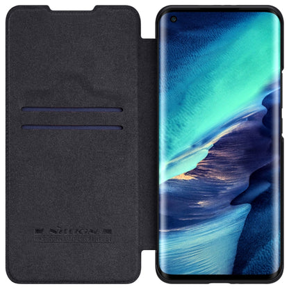 For Xiaomi Mi 11 Pro NILLKIN QIN Series Crazy Horse Texture Horizontal Flip Leather Case with Card Slot(Black) - Xiaomi Cases by NILLKIN | Online Shopping UK | buy2fix