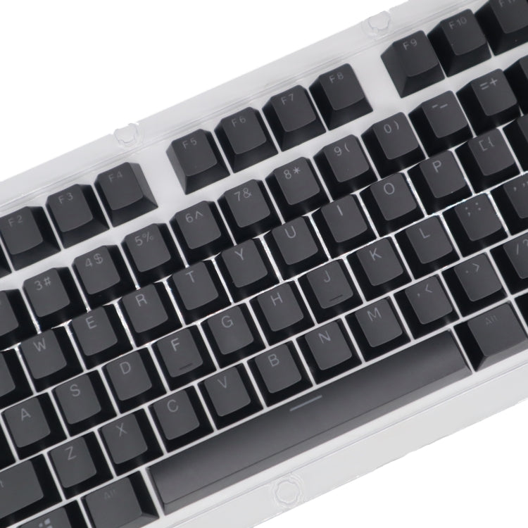 HXSJ P9 104 Keys PBT Color Mechanical Keyboard Keycaps(Black) - Other by HXSJ | Online Shopping UK | buy2fix