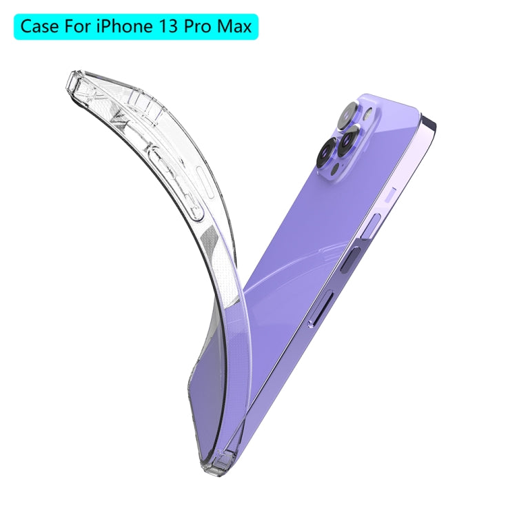 For iPhone 13 Pro Max Shockproof Transparent TPU Protective Case (Transparent) - iPhone 13 Pro Max Cases by buy2fix | Online Shopping UK | buy2fix