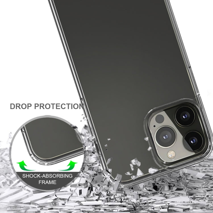 For iPhone 13 Pro Max Shockproof Scratchproof TPU + Acrylic Protective Case (Black) - iPhone 13 Pro Max Cases by buy2fix | Online Shopping UK | buy2fix