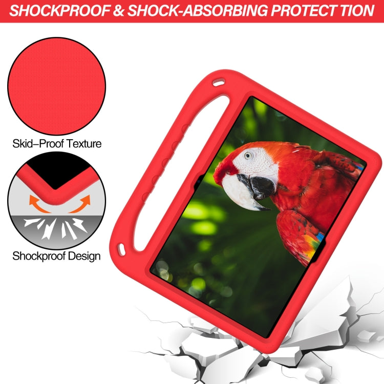 For Lenovo Tab M10 TB-X505F & TB-X605F / P10 TB-X705F Handle Portable EVA Shockproof Anti Falling Protective Case with Triangle Holder(Red) - Lenovo by buy2fix | Online Shopping UK | buy2fix