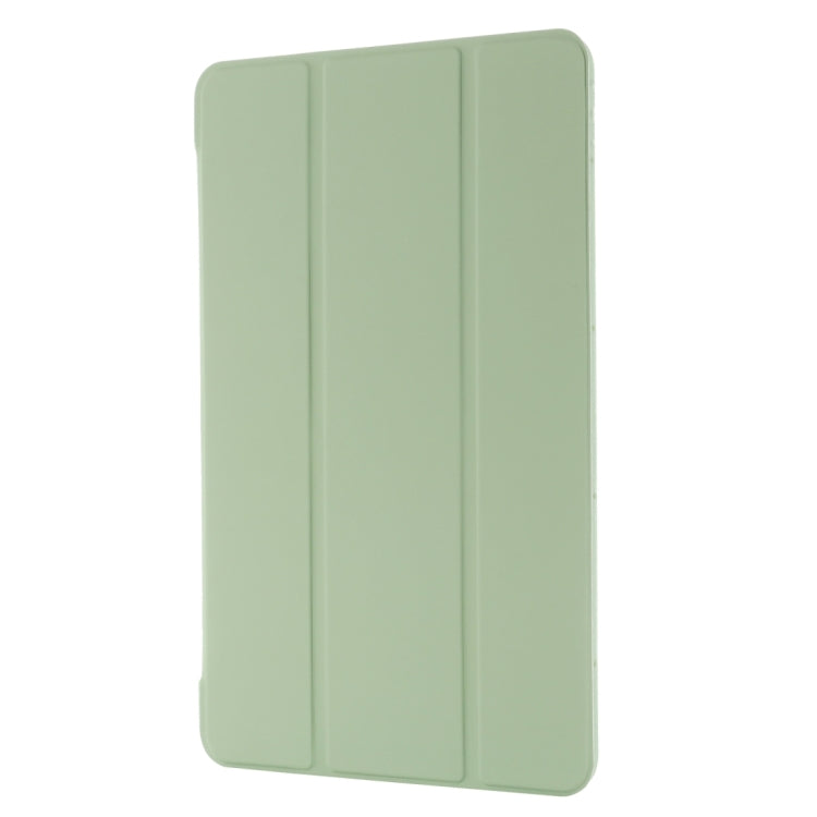 For Huawei MatePad 11 (2021) GEBEI Shockproof Horizontal Flip Leather Case with Three-folding Holder(Green) - Huawei by GEBEI | Online Shopping UK | buy2fix