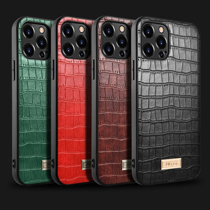 For iPhone 13 Pro SULADA Crocodile Texture TPU Protective Case (Black) - iPhone 13 Pro Cases by SULADA | Online Shopping UK | buy2fix