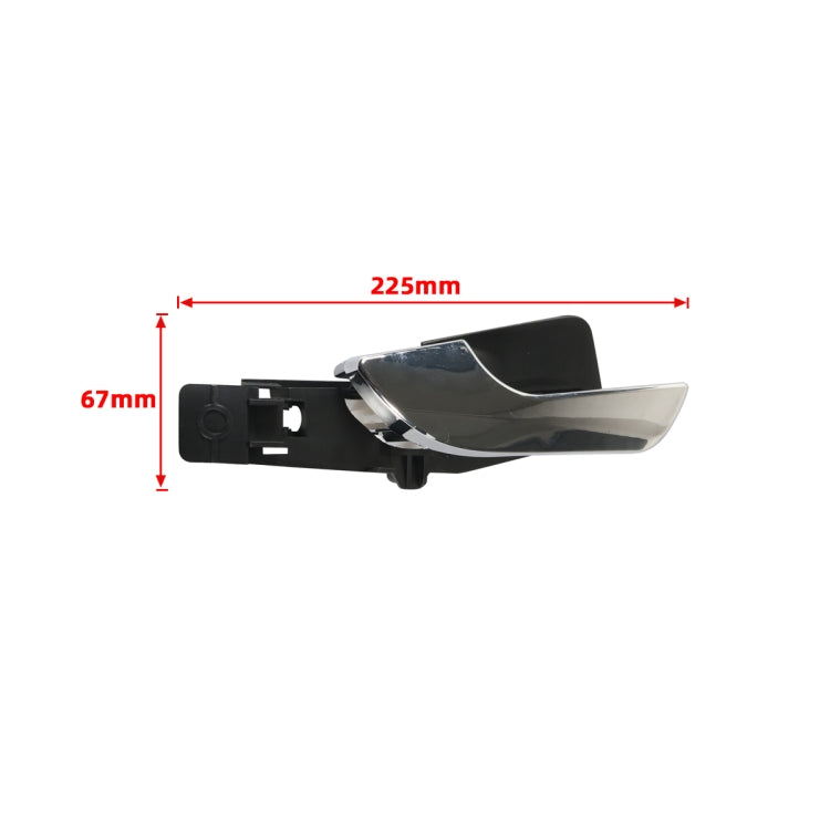 A6743-01 Car Left Front Inside Door Handle 156092167 for Alfa Romeo Giulietta 2010-2019 - In Car by buy2fix | Online Shopping UK | buy2fix