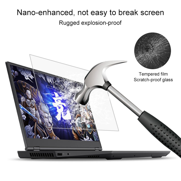 Laptop Screen HD Tempered Glass Protective Film For Lenovo R7000P 2021 15.6 inch - Computer & Networking by buy2fix | Online Shopping UK | buy2fix