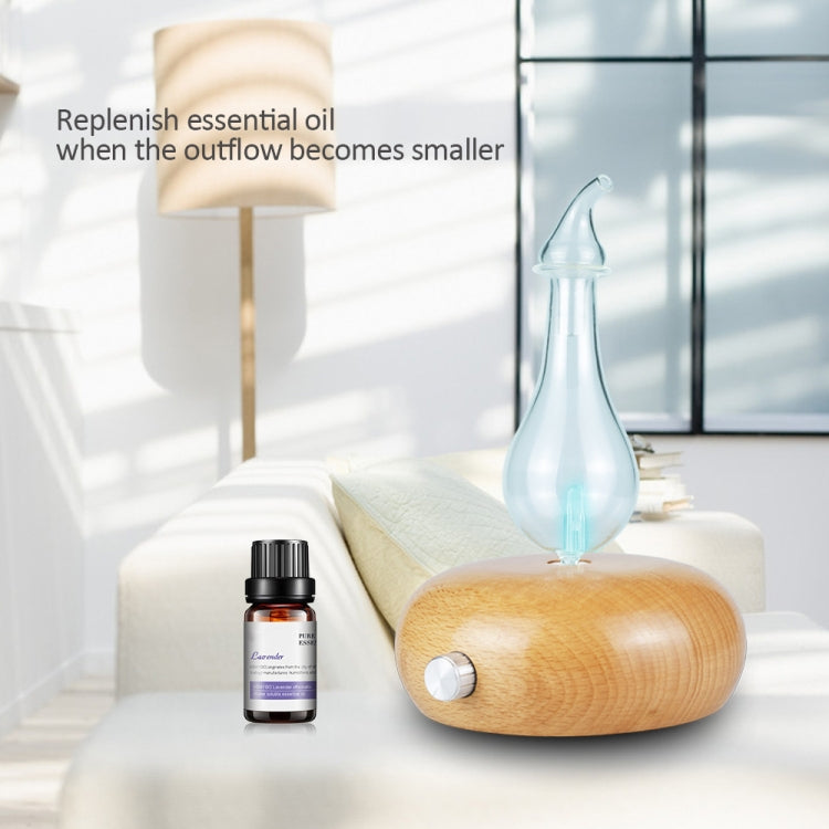 Wood Essential Oil Diffuser Aromatherapy Machine Automatic Alcohol Sprayer, Plug Specification:UK Plug(Light Brown) - Home & Garden by buy2fix | Online Shopping UK | buy2fix