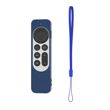 Silicone Protective Case Cover For Apple TV 4K 4th Siri Remote Controller(Blue) - Consumer Electronics by buy2fix | Online Shopping UK | buy2fix