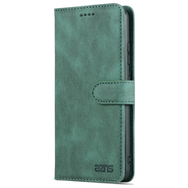 For Samsung Galaxy S22 5G AZNS Dream II Skin Feel Horizontal Flip Leather Case(Green) - Galaxy S22 5G Cases by AZNS | Online Shopping UK | buy2fix