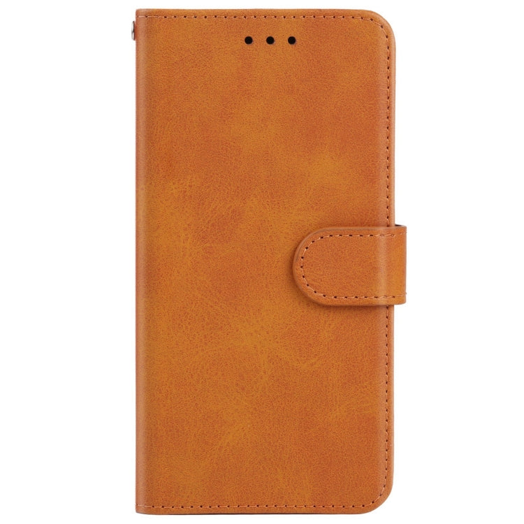 Leather Phone Case For Samsung Galaxy S22 Ultra 5G(Brown) - Galaxy S22 Ultra 5G Cases by buy2fix | Online Shopping UK | buy2fix