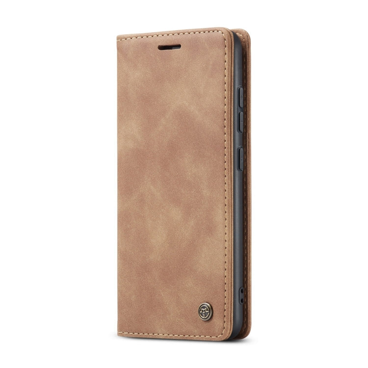 For Samsung Galaxy S22 CaseMe 013 Multifunctional Horizontal Flip Leather Phone Case(Brown) - Galaxy S22 5G Cases by CaseMe | Online Shopping UK | buy2fix