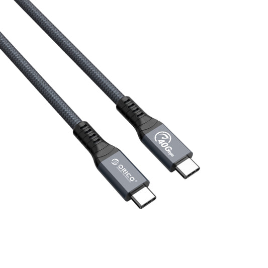 ORICO 40Gbps Thunderbolt 4 USB-C / Tpye-C Data Cable, Cable Length:30cm(Grey) - Computer & Networking by ORICO | Online Shopping UK | buy2fix