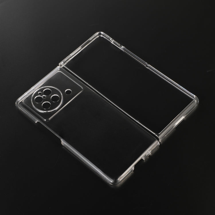 For vivo X Fold Transparent Folding Phone Case - vivo Cases by buy2fix | Online Shopping UK | buy2fix