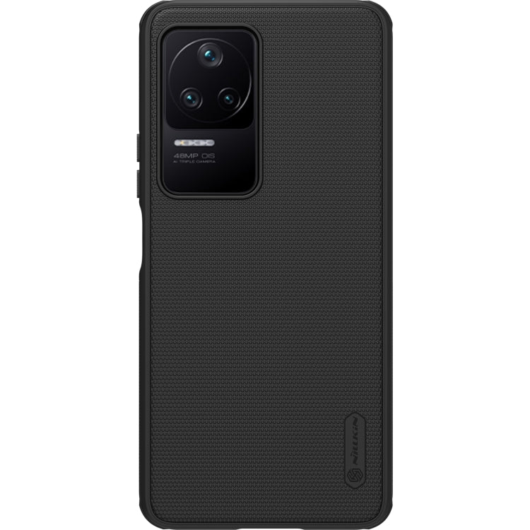 For Xiaomi Redmi K40S NILLKIN Frosted Shield Pro PC + TPU Phone Case(Black) - Xiaomi Cases by NILLKIN | Online Shopping UK | buy2fix