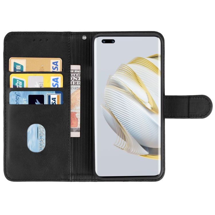 For Huawei nova 10 Pro Leather Phone Case(Black) - Mobile Accessories by buy2fix | Online Shopping UK | buy2fix