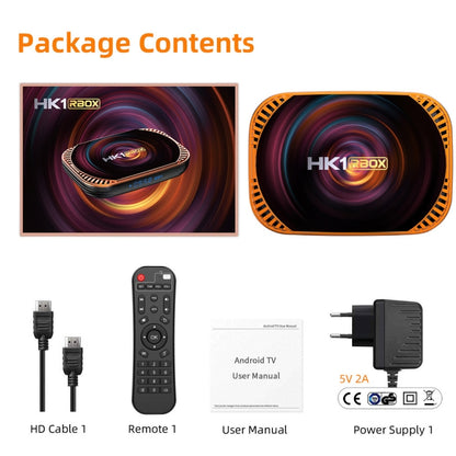 MECOOL HK1RBOX X4 4K TV Box, Android 11 Amlogic S905X4 CPU with RC 4GB+32GB(US Plug) - Consumer Electronics by MECOOL | Online Shopping UK | buy2fix