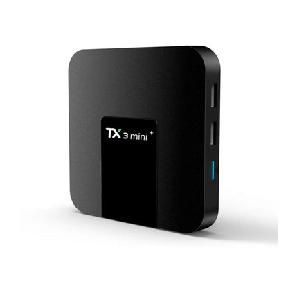 TX3 mini+  Android 11.0 Smart TV Box, Amlogic S905W2 Quad Core, Memory:2GB+16GB, 2.4GHz WiFi(EU Plug) - Consumer Electronics by buy2fix | Online Shopping UK | buy2fix