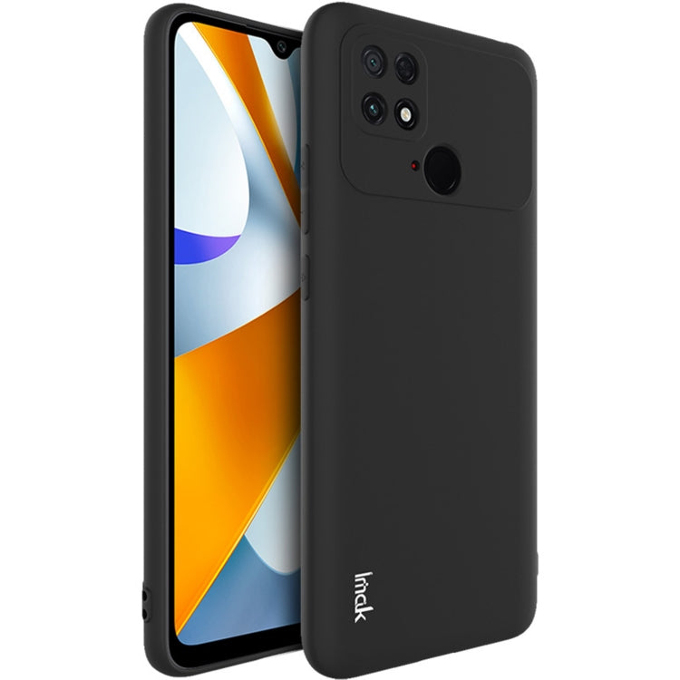 For Xiaomi Poco C40 IMAK UC-3 Series Shockproof Frosted TPU Phone Case(Black) - Xiaomi Accessories by imak | Online Shopping UK | buy2fix